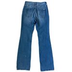 White House | Black Market High-Rise Everyday Soft Skinny Flare Jeans Blue Size 6L Photo 3