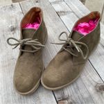 American Eagle Outfitters Olive Desert Lace Up Booties Size 5 Photo 9