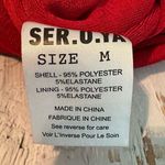 SER.O.YA Eden Cut Out Midi Dress Size Medium Red Photo 10