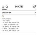 Mate the Label  Organic Fleece Wide Leg Pant Heather Flax X-Large MSRP $138 Photo 5