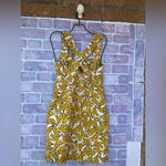 Farm Rio Spotted Bananas Cross-Back Mini Dress XS Photo 7