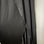 Elegant Black dress with Leopard Accent Size M Photo 1