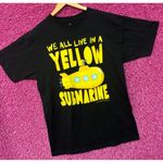The Beatles We All Live In A Yellow Submarine rock Tshirt size large Photo 2