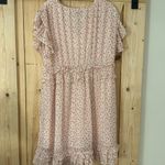 Davi & Dani NWT ruffle dress with rose print Photo 1