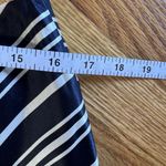 Pendleton  Silk‎ Skirt Women's Size 10 Nautical Blue White Striped Classic A Line Photo 10