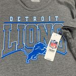 NFL  Detroit Lions Women's Short Sleeve Scoop Neck T-Shirt in Gray, 2XL Photo 1