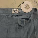 Princess Polly New Wide Leg High Waisted Huxley Pants Dusty Blue Size 6 Photo 3