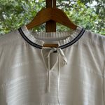 Talbots Women's Ivory Career Blouse Long Sleeve Classic Style Size XS Photo 2