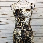 Alberto Makali Rare 80’s Leopard Lace Bodycon Dress Photo 8