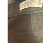Abercrombie & Fitch Abercrombie Fitch 90's Straight Ultra High Rise Vegan Leather Pants Plus 37/24R Photo 6