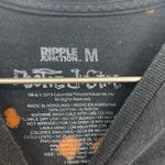 Tupac Poetic Justice Custom Bleach Dye Splatter Graphic Tee SZ M Size M Photo 1