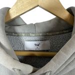 Aritzia TNA Women’s Oversized Boyfriend Fleece Hoodie Grey Size 2 (M) Photo 1
