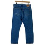 Levi's Levi’s 501 Jeans Womens 31 Medium Wash Distressed Rigid High Rise Grunge Y2K Photo 3