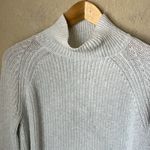 Maeve  white knit turtle neck sweater Photo 4