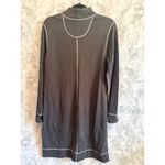 Tommy Bahama  Gray Long Sleeve‎ Quarter Zip Reversible Dress Womens Large Photo 1