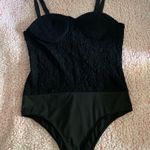 White Birch  Black Bodysuit Photo 0