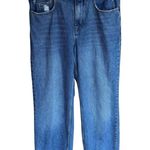 Good American - Good ‘90s Relaxed Jeans Blue Rigid Denim Sz 8 Photo 3