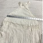 Free People  Go Lightly Dress Women's XS White Gauze Handkerchief Sleeveless Midi Photo 7