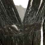 Free People  True Lovin' Velvet One Piece Jumpsuit‎ In Black Size XS Photo 6