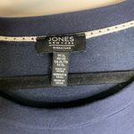 Jones New York  Navy Blue Sweatshirt Grommets Sz XL Photo 2