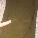 Lacausa Willow Tapered Leg Rayon Slim Casual Pant Olive Green Large Photo 8