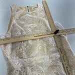 superdown  Dress Womens Medium Patty High‎ Neck Crochet Lace Mini Photo 7