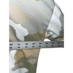 Aerie  Women's Camo Hoodie Size Large Side Slits White Green Sweater Lightweight Photo 5
