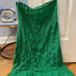 SheIn green bathing suit cover up strapless size S Photo 0