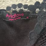 Avidlove  Black Lace Cami Top size M Photo 2