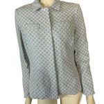 Brooks Brothers  Blazer Blue/ Cream Diamond design size 12 Photo 0