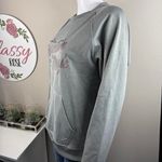 Cute Womens Sweatshirt‎ Size S Silver Photo 2