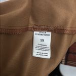 potter's pot  Plaid Brown Women's Jacket Photo 2