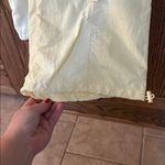 No Boundaries No‎ Boundaries Butter Yellow Cargo Baggy Wide Leg Cinch Parachute Pants XS 0-2 Photo 4