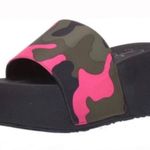 Jessica Simpson  Camo Slide Platform Sandals, Size 9, New in Box Photo 0