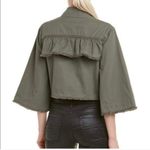 Jack by BB Dakota | Raw Hem Crop Olive Jacket NWT Photo 1