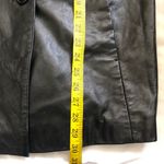 Unique 90s Vintage Harlan Straight 100% genuine Leather jacket coat long sleeve mock neck Women’s L, Measurement in pics Subverse goth grunge punk streetwear Size L Photo 3