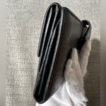 Gucci Authentic  GG Signature Black Leather Continental Wallet Photo 12