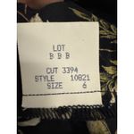 Karen Kane Vintage Y2K button up Floral Blouse Top women’s size 6 made in USA Photo 5