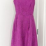 Nanette Lepore  Size 6 Purple Halter A-Line Sun Dress with Pockets Photo 0