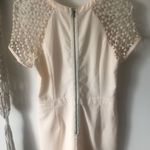 L'ATISTE White Cut-out Romper Photo 1