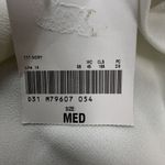 Metaphor NWT ‎ Ivory Layered Flowy Beach Cruise Dress Pants Med Wide Leg Comfort Photo 6