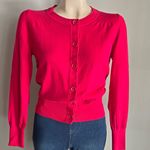 Banana Republic  y2k pink button fitted cardigan knit sweater Photo 0