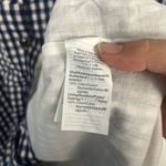 New J.CREW Size 6 Womens GINGHAM NAVY Sleeveless Lined Pockets Dress Checkered White Photo 5