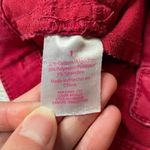 No Boundaries NoBo Mid Rise Skinny Cutoff Cut Off Cuffed Jean Shorts Deep Dark Red 1 Buttons Photo 5