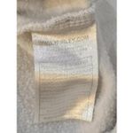 HURLEY Zip Up Hoodie Sweatshirt Womens Cream Full Zip Athleisure Relaxed Size XS White Photo 6