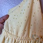 Wild Fable Yellow Eyelet Sundress SZ:M Photo 3