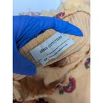 Urban Outfitters  Festival Ruffle Floral Yellow Mini Dress Womens Small Sundress Photo 3