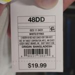 Auden NWT 48DD Superstar White Lightly Lined Full Coverage Underwire TShirt Bra Size undefined Photo 6