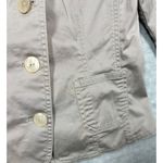 J.Jill ‎ Women's Beige Button Up Blazer Jacket Size 4 Career Casual Office Photo 2