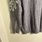 Rain + Rose Stitch Fix Sabo Embroidered Accents Pullover Gray Size M Photo 7